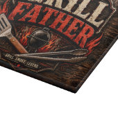 Der Grillvater Schneidebrett (Ecke)