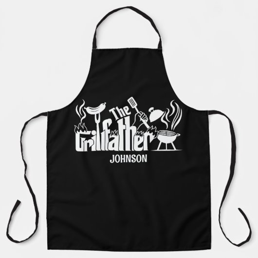 Der Grillvater Schürze (Vorderseite)