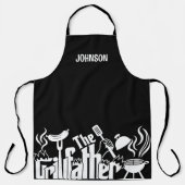 Der Grillvater Schürze (Vorderseite)