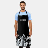 Der Grillvater Schürze (Getragen)
