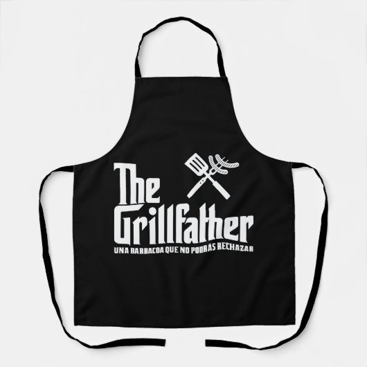 Der Grillvater Schürze (Vorderseite)