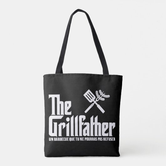 Der Grillvater Tasche (Rückseite)
