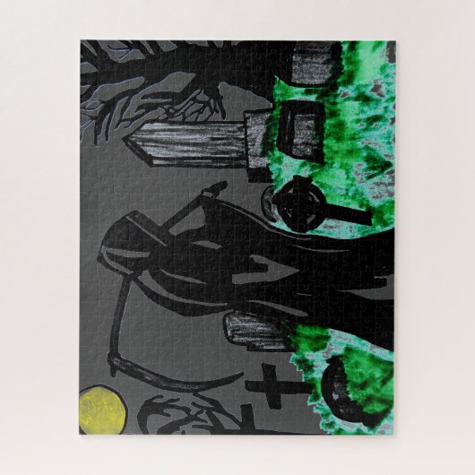 DER GRIM-SENSENMANN PUZZLE (Vertikal)