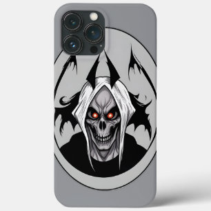 Der grimmige Sensenmann der leuchtenden Augen Tele Case-Mate iPhone Hülle