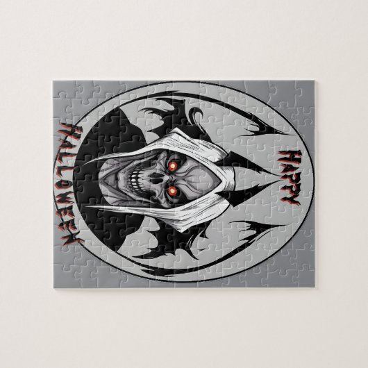 Der grimmige Sensenmann des Jigsaw-Puzzles Puzzle (Horizontal)