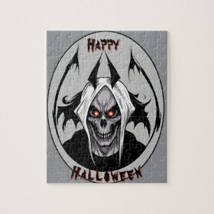 Der grimmige Sensenmann des Jigsaw-Puzzles Puzzle