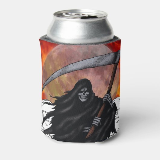 Der grimmige Sensenmann Dosenkühler (Kanne Rückseite)