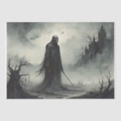 Der grimmige Sensenmann - Entkopplung - Seidenpapier (Vorderseite)