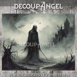 Der grimmige Sensenmann - Entkopplung - Seidenpapier