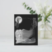 Der grimmige Sensenmann fährt wieder Postkarte (Stehend Vorderseite)