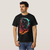 Der grimmige Sensenmann Inferno, Tod selbst T-Shirt (Vorne ganz)