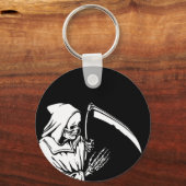 Der grimmige Sensenmann oder der Tod Schlüsselanhänger (Vorderseite)