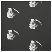 Der grimmige Sensenmann oder Tod Stoff (Muster)