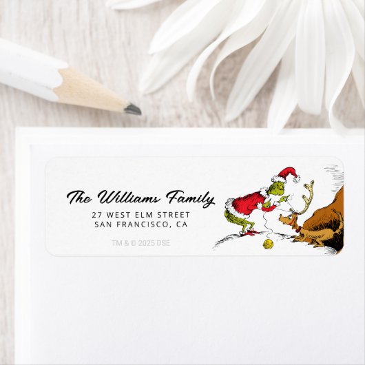 Der Grinch bereitet Max das Rentier vor (Insitu)