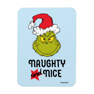 Der Grinch   Böse und Artig Magnet