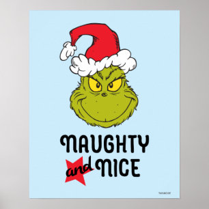 Der Grinch Böse und Artig Poster