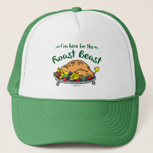 Der Grinch   Ich bin hier wegen des Braten-Monster Truckerkappe