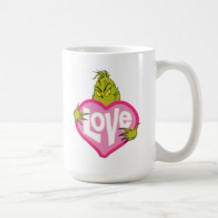 Der Grinch Liebe Rosa Herz Kaffeetasse