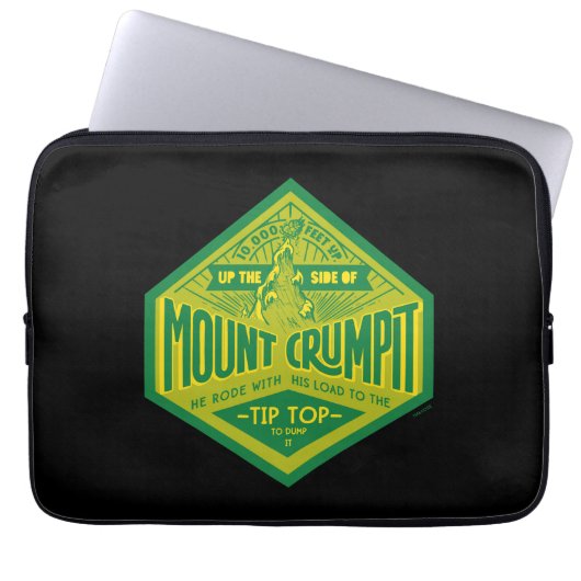 Der Grinch | Mount Crumpit Laptopschutzhülle (Vorderseite)