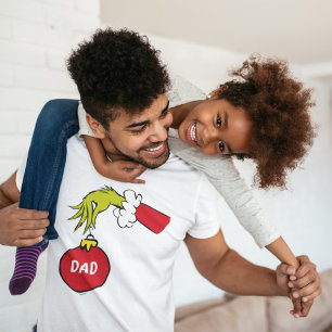 Der Grinch Personalisierter Name Tri-Blend Shirt