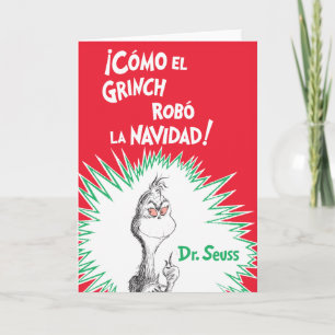 Der Grinch stahl Weihnachten Karte