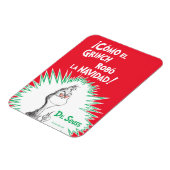 Der Grinch stahl Weihnachten Magnet (Linke Seite)