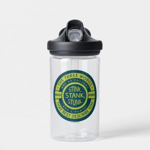 Der Grinch Stinkt Stank Stunk Zitat Trinkflasche