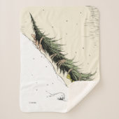 Der Grinch und Max bringen den Weihnachtsbaum zurü Sherpadecke (Vorderseite)