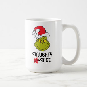 Der Grinch   Ungezogen und Artig Kaffeetasse