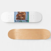 Der Grizzly, Bärn-Skatebrett Skateboard (Horizontal)