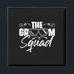 Der Groom Squad Sungles Wedding Bachelor Party Gro Magnet<br><div class="desc">Die Groom Squad Sungles Wedelbachelor Party-Trauzeugen</div>