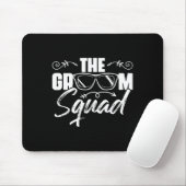 Der Groom Squad Sungles Wedding Bachelor Party Gro Mousepad (Mit Mouse)