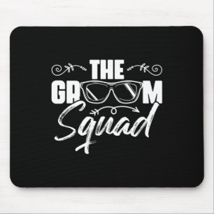 Der Groom Squad Sungles Wedding Bachelor Party Gro Mousepad