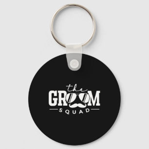 Der Groom Squad Sungles Wedding Bachelor Party Gro Schlüsselanhänger