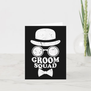Der Groomplatz Hochzeiten Trauzeugen Hochzeit und  Karte