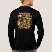 Der Groovy Dream Shack:Bella+Canvas Tri-Blend Lang Shirt (Rückseite)