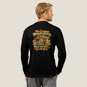 Der Groovy Dream Shack:Bella+Canvas Tri-Blend Lang Shirt (Voller Rücken)