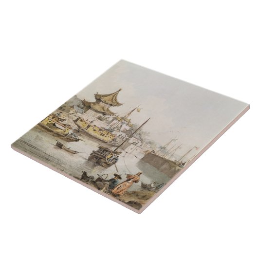 Der großartige Kanal, China, (w/c) Fliese (Seite)