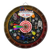 Der großartige mehrsprachige SpielDartboard Las Dartscheibe (vorne)
