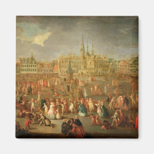 Der großartige Platz während des Karneval, Magnet