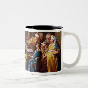 Der großartige Türke, der ein Konzert für seine Zweifarbige Tasse