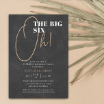 Der große 60. überraschende Geburtstag des schwarz Einladung<br><div class="desc">Die Big 60. Überraschung Black Leather Geburtstag Einladung Ihre Gäste werden wissen,  dass dies ein besonderes Party,  wenn Sie nur auf diese Einladung! Dieses Design hat einen rosa Hintergrund und lustige Typografie.</div>