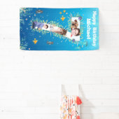 Der große 7. Geburtstag unter der Meeresfotomasse Banner (InSitu)
