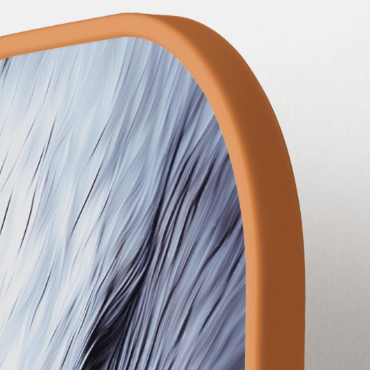 Der große Adler starrt ab Pickleball Schläger (Linke Seite)