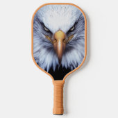 Der große Adler starrt ab Pickleball Schläger (Rückseite)