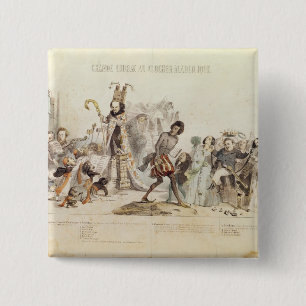 Der große akademische Wettbewerb Button