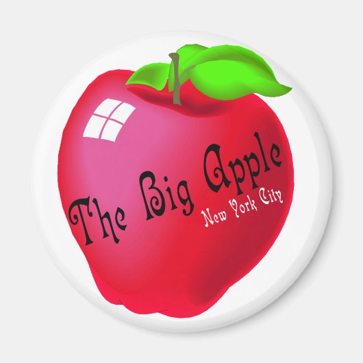 Der große Apfel Magnet (Vorne)