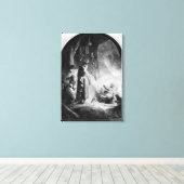 Der große Aufstieg des Lazarus Leinwanddruck (Insitu (Holzboden))