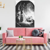 Der große Aufstieg des Lazarus Leinwanddruck (Insitu (Wohnzimmer))