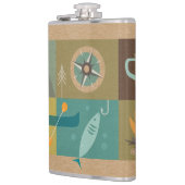 Der große Außenbereich Flachmann (Links)